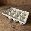 Boîte à œufs en céramique – Collection Nature Rouge