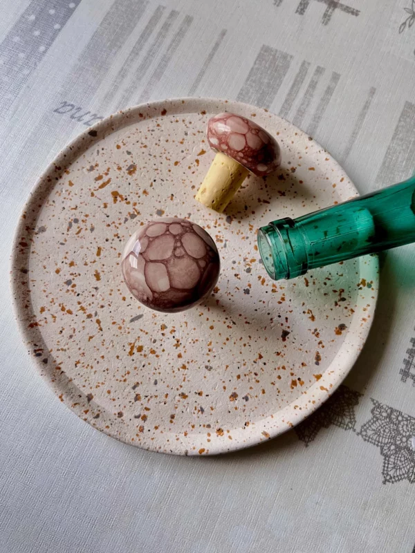 Bouchon en céramique marron