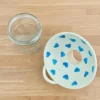 entonnoir cœur bleu