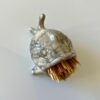 Poisson porte cure dent gris Poisson vide-poche gris