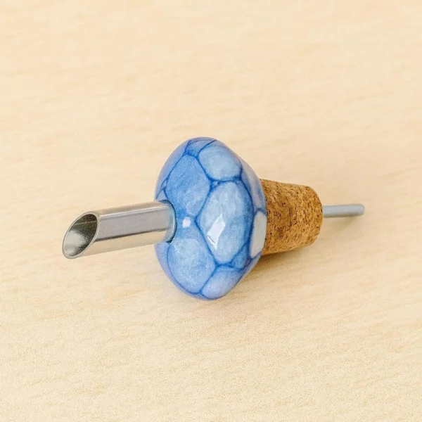 Bouchon bec verseur bulle bleu
