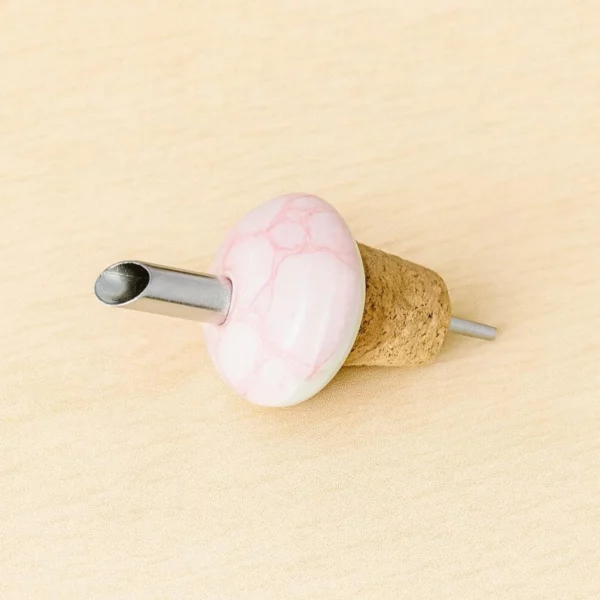 Bouchon bec verseur bulle rose