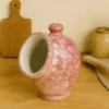 Main à sel en céramique – Collection Mer & Écumes Rose